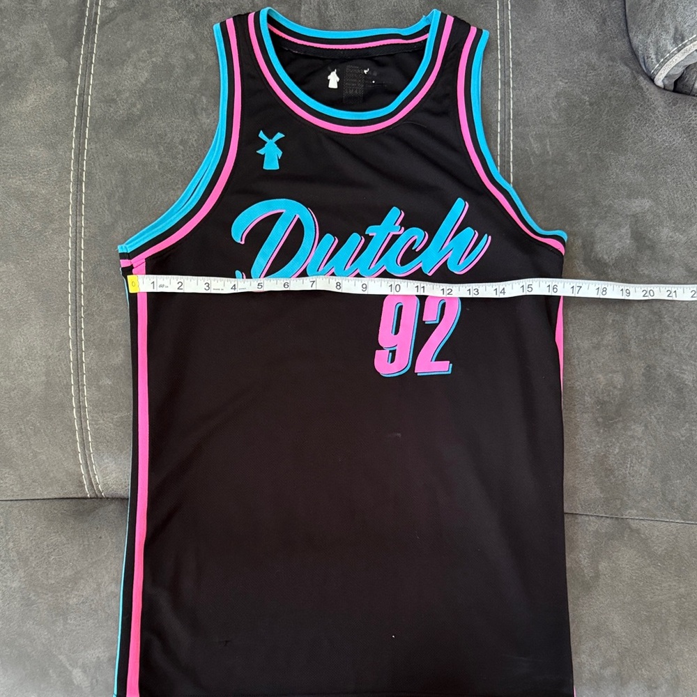 Retro Dutch Bros Black tank. Size Small Adult